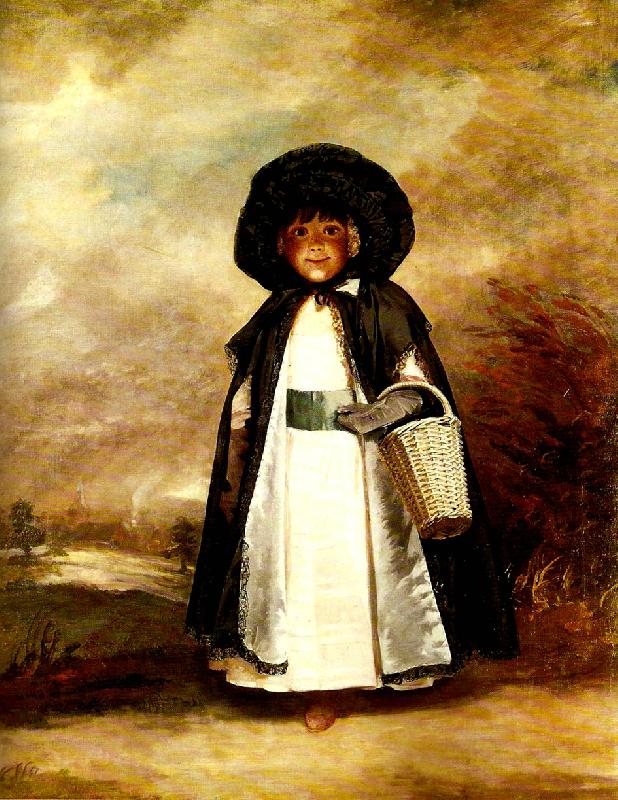 Sir Joshua Reynolds miss crewe oil painting picture